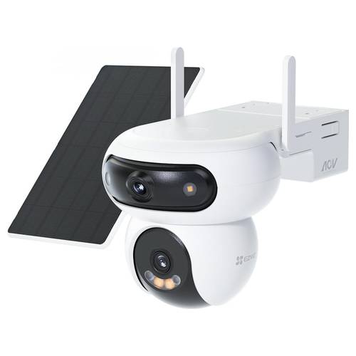 4G Battery Dual-Lens Solar Camera kit Dual 2K+ 8W Solar Panel