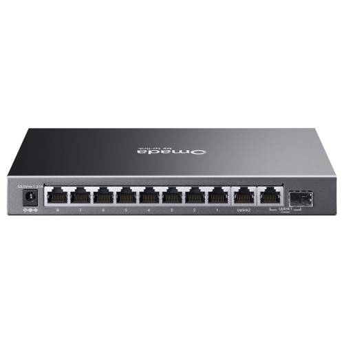 TP LINK OMADA 10-PORT GIGABIT EASY MANAGED SWITCH WITH 8-PORT POE+(ES210GP)