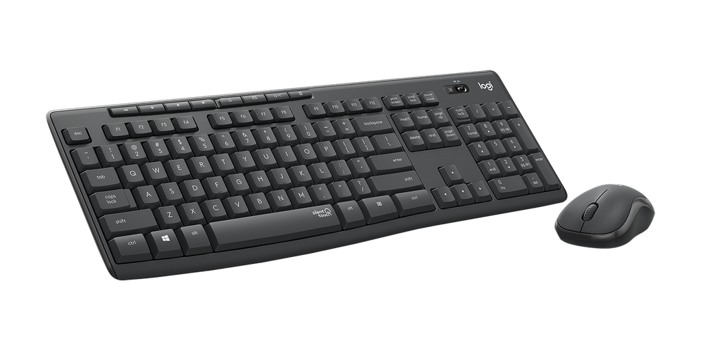 Silent Wireless Keyboard and Mouse Combo &nbsp;
